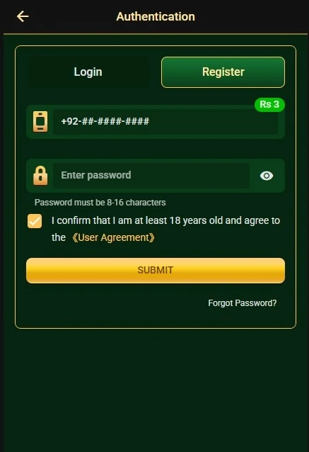 R6 Game Log-in