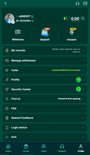 PKRupees-Game-App